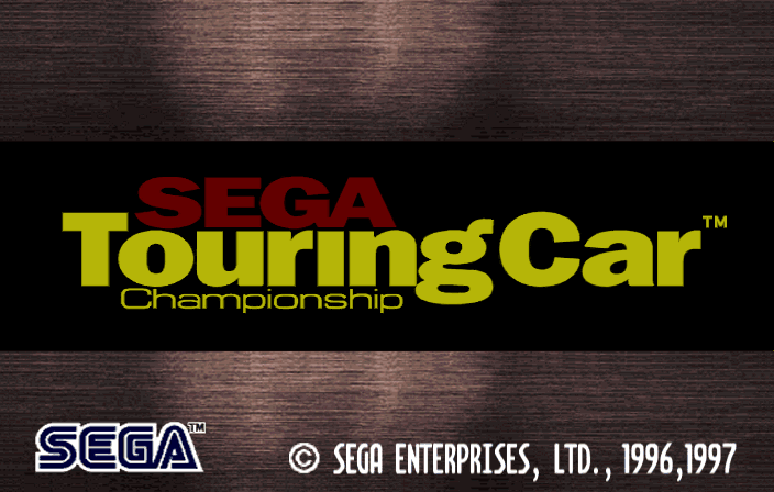 Sega Touring Car Championship Title Screen
